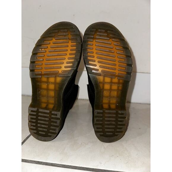 Doc‎ Martens Rose Boots Embroidered 1460 Leather US 7 8 Hole - Picture 8 of 10